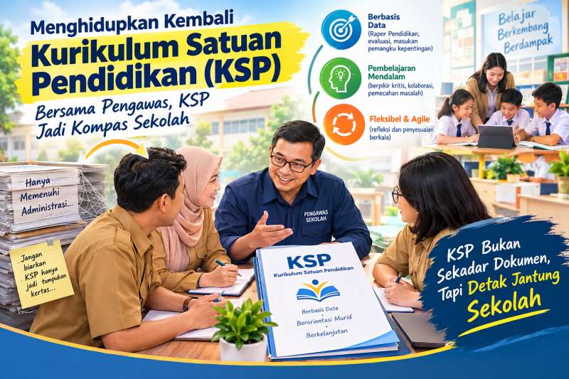 Kurikulum Satuan Pendidikan; Dari Sekadar Tumpukan Kertas Menjadi "Dokumen Hidup" Penggerak Sekolah